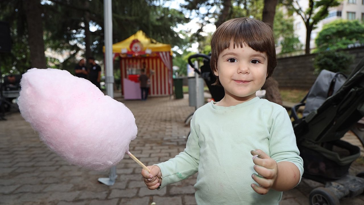 Atölyem Parkta Akşemsettin Parkı'nda Çocuklarla Buluştu