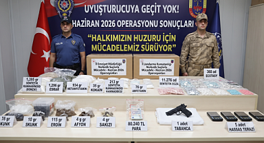 HAZİRAN AYINDA UYUŞTURUCUYA GEÇİT YOK