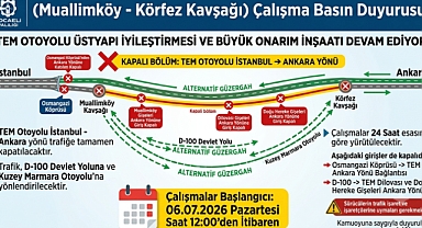 İstanbul-Ankara Yönü Tamamen Kapatılıyor!