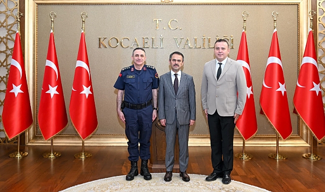 Jandarma Asayiş Vakfı Genel Müdürü E. J. Tuğgeneral İbrahim Güven’den Vali İlhami Aktaş'a Ziyaret