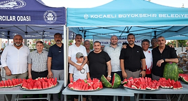Kocaeli Pazarcılar Odası’ndan 3 Ton Karpuz!