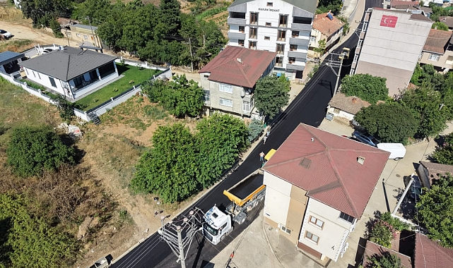 Pelitli Atatürk Caddesi’nde Asfalt Çalışması Tamamlandı