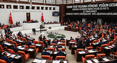 TBMM'DE YOĞUN MESAİ BAŞLIYOR