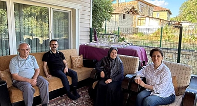 Vali İlhami Aktaş ve Eşi Songül Aktaş, Şehidimizin Ailesini Ziyaret Etti